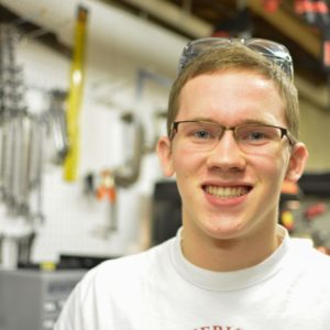 This is Benjamin's first year on Mechanical Mayhem, and he has helped out the electronics, harvester, and launcher subteams.
