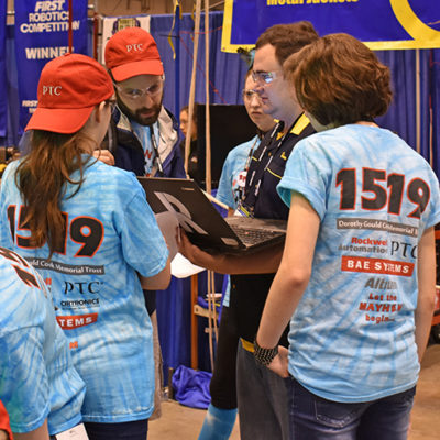 Pick list discussion with FRC Team 829